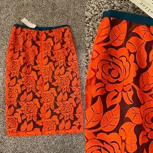 ARTELIER NICOLE MILLER “Carter” Flower Skirt